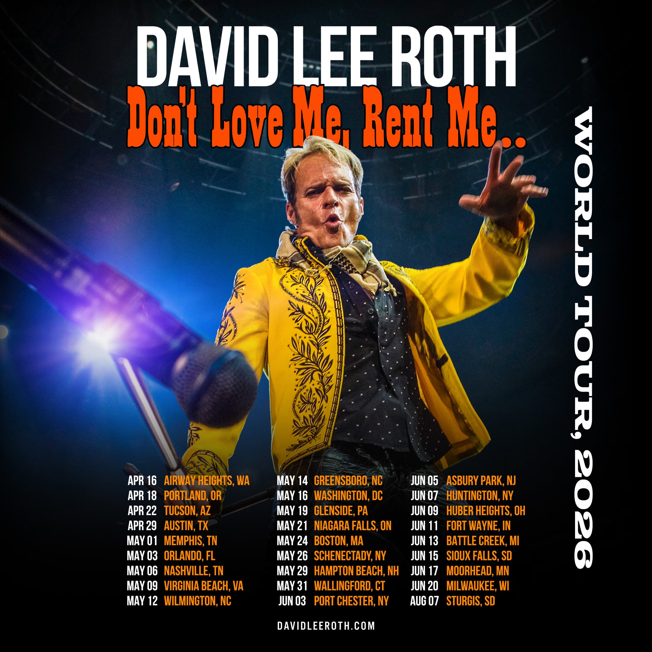David Lee Roth Official Website